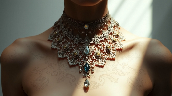 12 بهترین نوع گردنبند مناسب لباس سبز